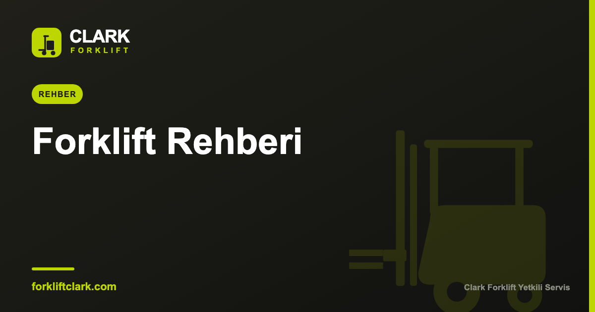 Forklift Leasing: Finansal Kiralama Rehberi