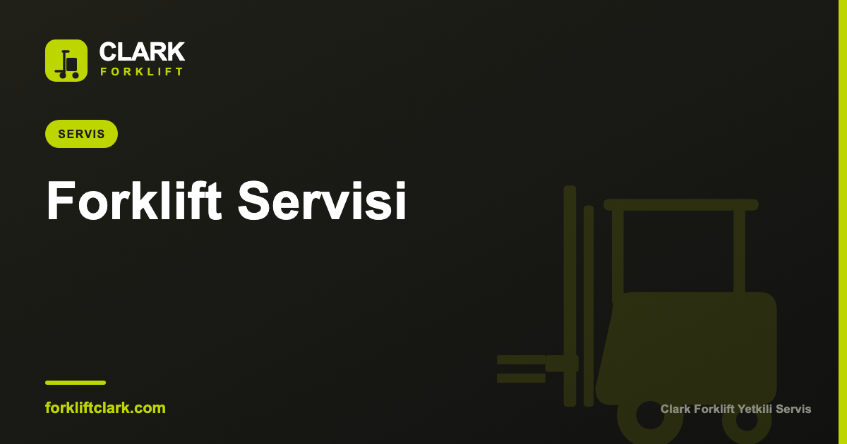 Kadıköy Forklift Servisi: Ticari İşletmelere Bakım